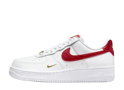 Nike Women's Air Force 1 '07 Essential "White/Gym Red" (2026)