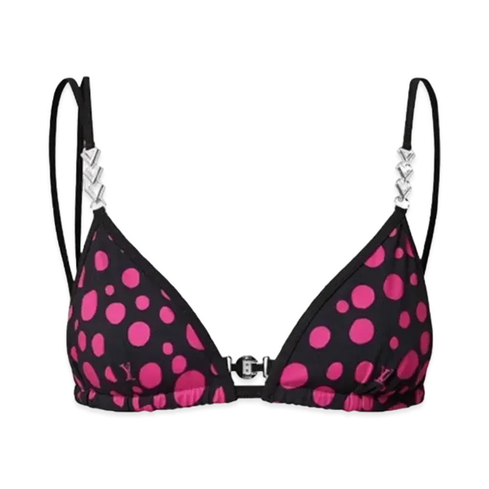 Louis Vuitton x Yayoi Kusama Infinity Dots Bikini Top "Fuchsia"