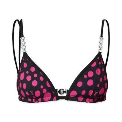 Louis Vuitton x Yayoi Kusama Infinity Dots Bikini Top "Fuchsia"