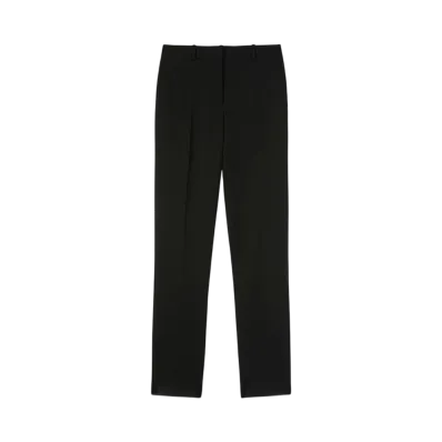 Jil Sander Women's Wool Tailored Trousers "Black"