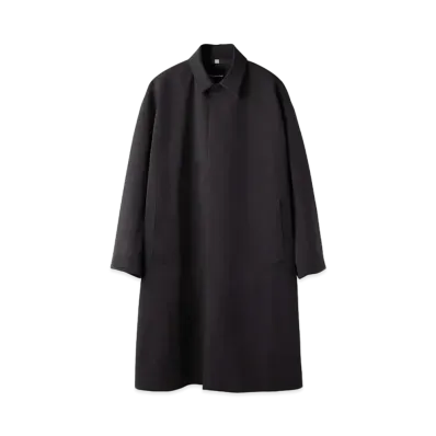 DESCENTE Allterrain Hard Shell Bal Collar Wool Coat "Black"