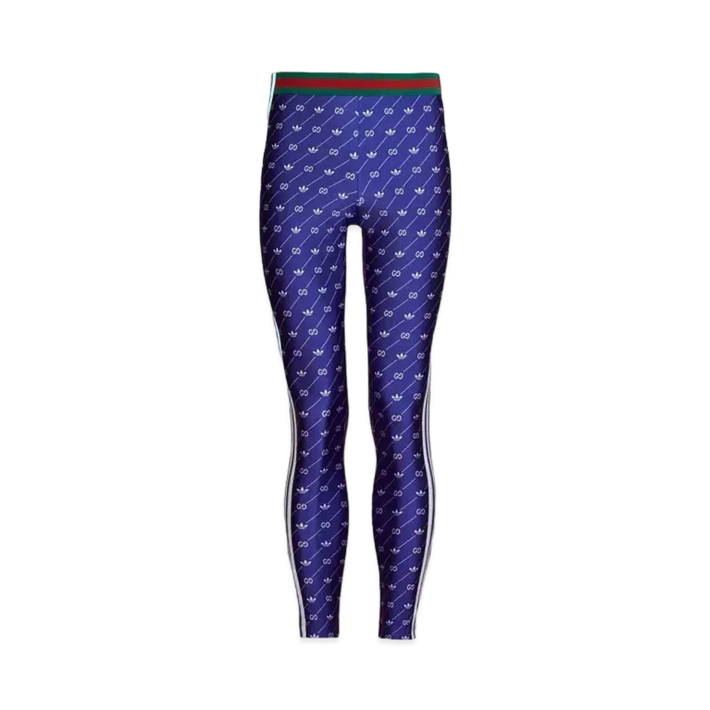adidas x Gucci Lycra Track Bottoms "Blue"