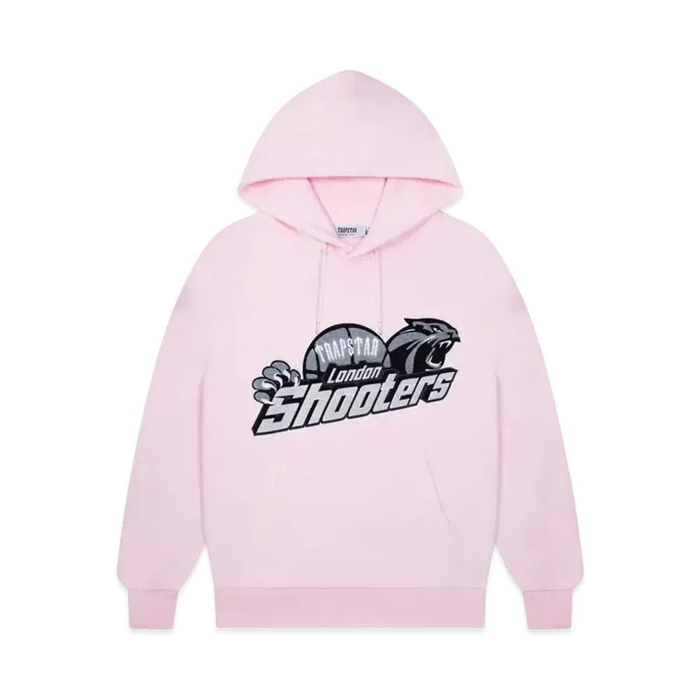 TRAPSTAR x SHOOTERS Hoodie Shorts Set "Pink"