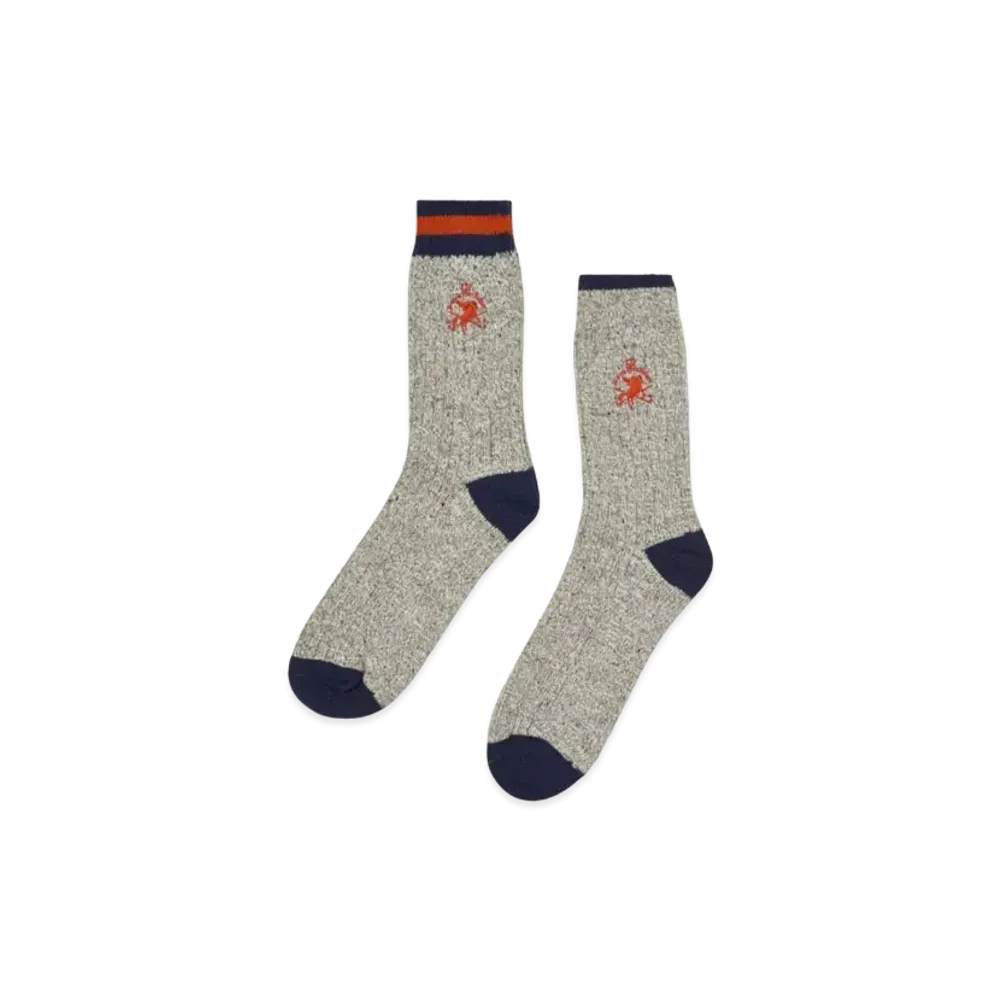 PALACE x BEAMS Plus 2Pack Rug Socks "Grey"