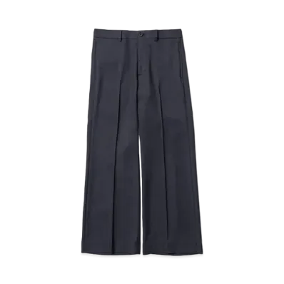Sasquatchfabrix Semi Flare Silhouette Slacks "Navy"