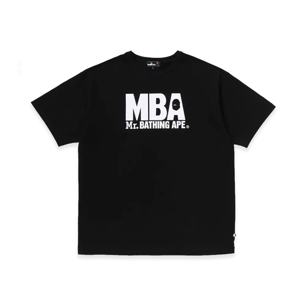 A BATHING APE Mr. BATHING APE Print SS Tee "Black"