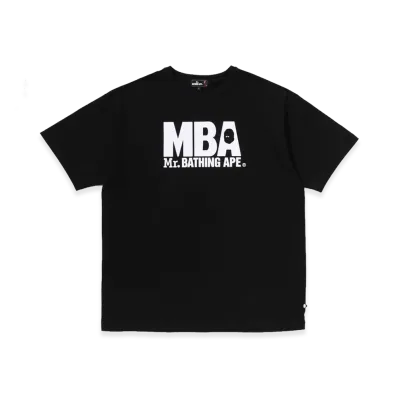A BATHING APE Mr. BATHING APE Print SS Tee "Black"