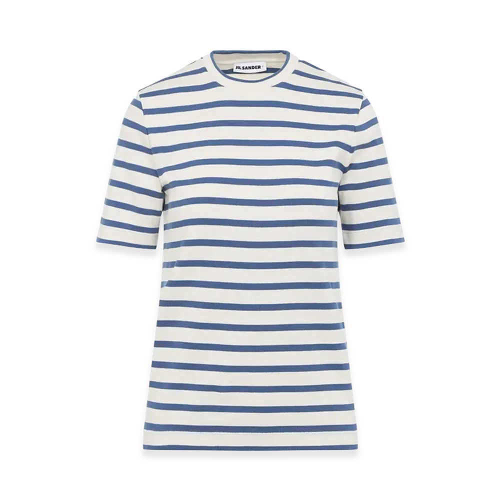 Jil Sander Women's T-Shirt "Blue/White"