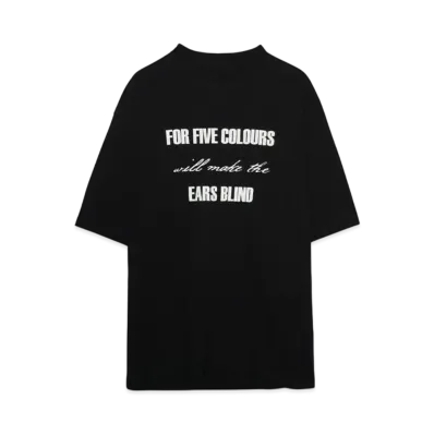 UNDERCOVER C/S "BLACK"