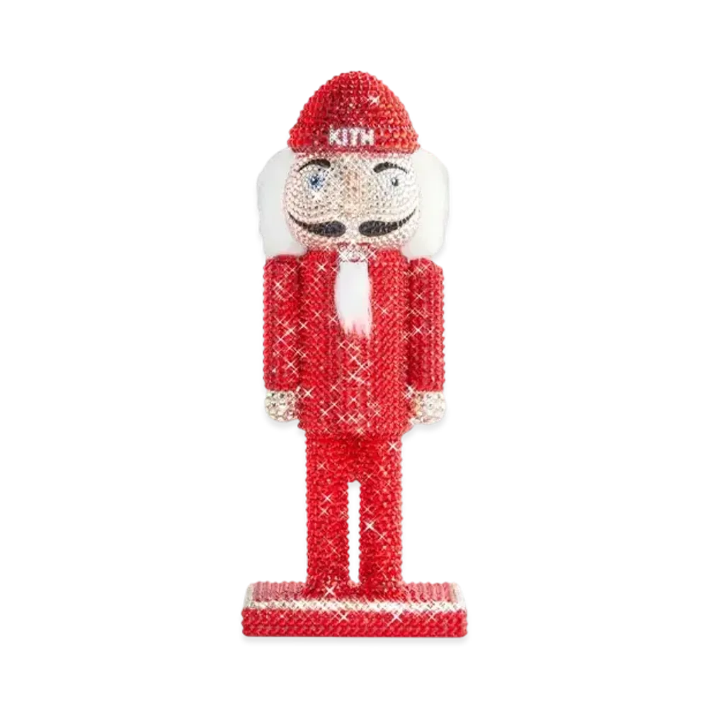 Kith Kithmas Nutcracker with Swarovski Crystals "Light Siam / Silk / Crystal / Jet / Aquamarine / Light Peach / Golden Shadow"