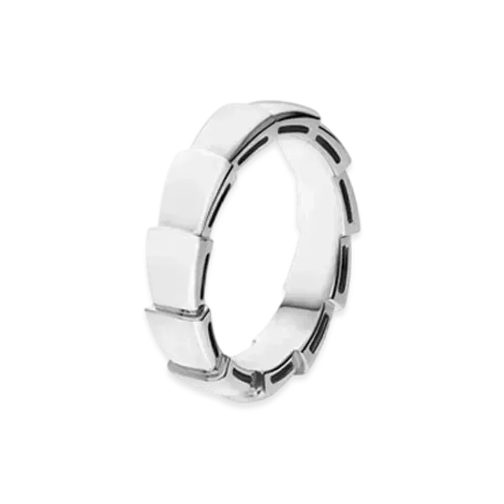 BVLGARI Serpenti Viper Ring "White Gold"