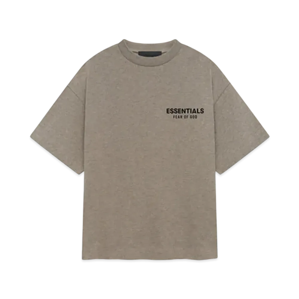 FEAR OF GOD Essentials Kid's Jersey Crewneck Tee "Heather Gray"
