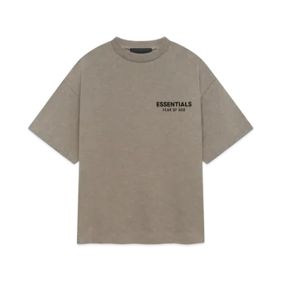 FEAR OF GOD Essentials Kid's Jersey Crewneck Tee "Heather Gray"