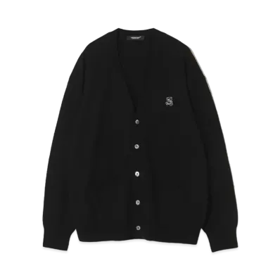 UNDERCOVER Wool Knit Cardigan "Black"