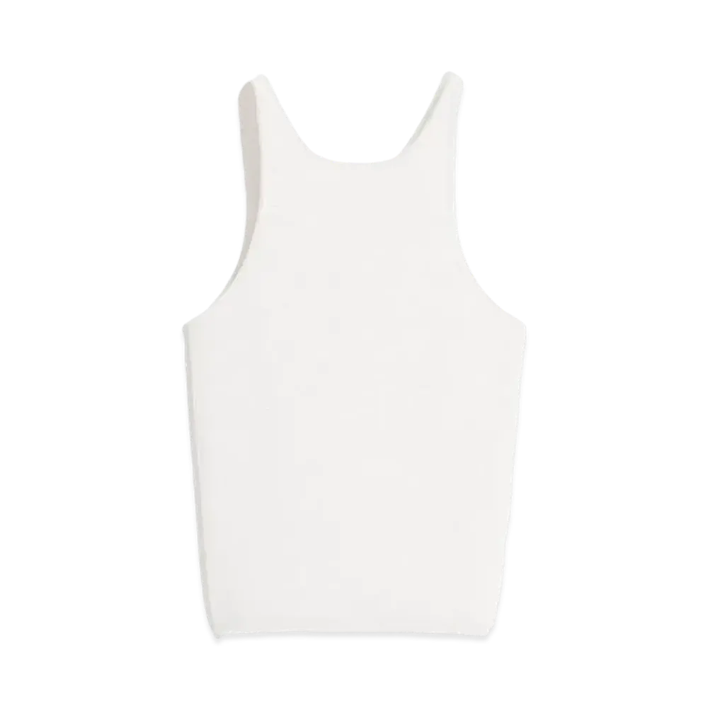 Max Mara Alfeo Wool Stretch Halter Knit "Ivory"