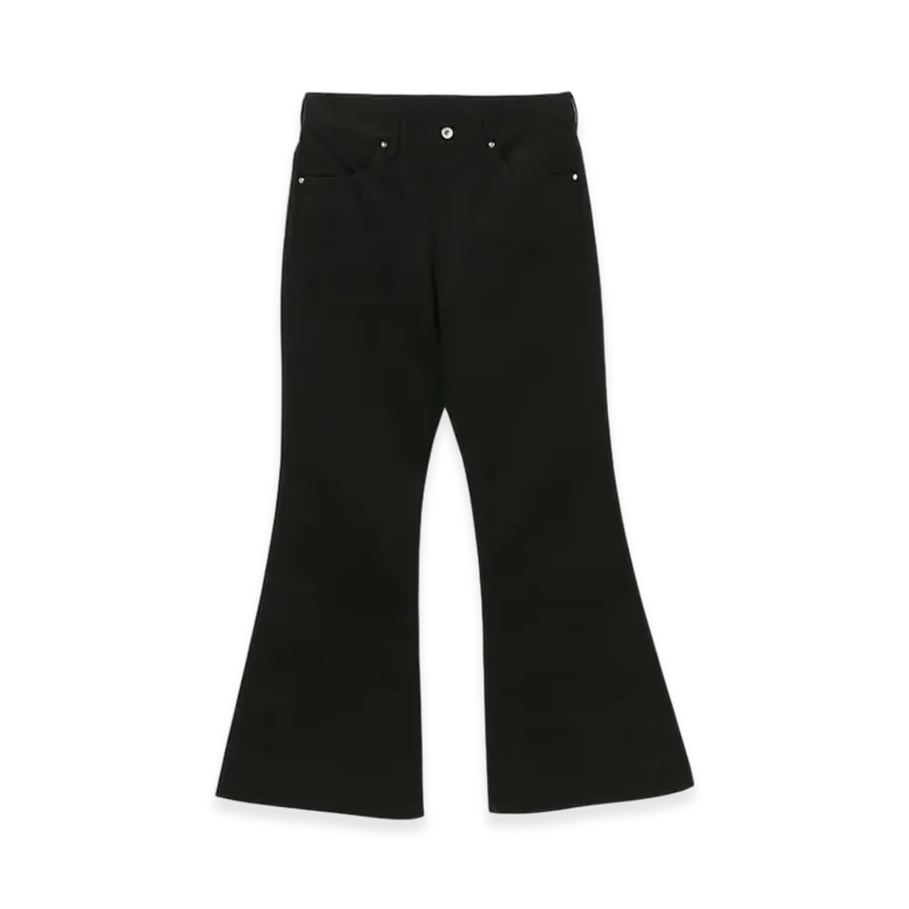 BEAMS FUTURE ARCHIVE Flare Denim 2 "Black"