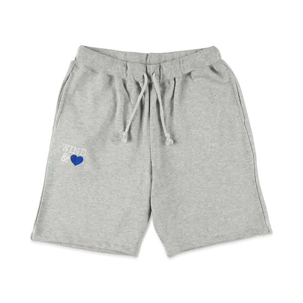 WIND AND SEA Sweat Short(HTSP) "Gray_Heart"
