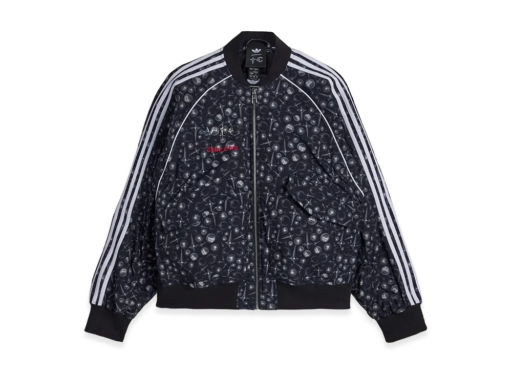 adidas x Thug Club SST Jacket "Black/White"