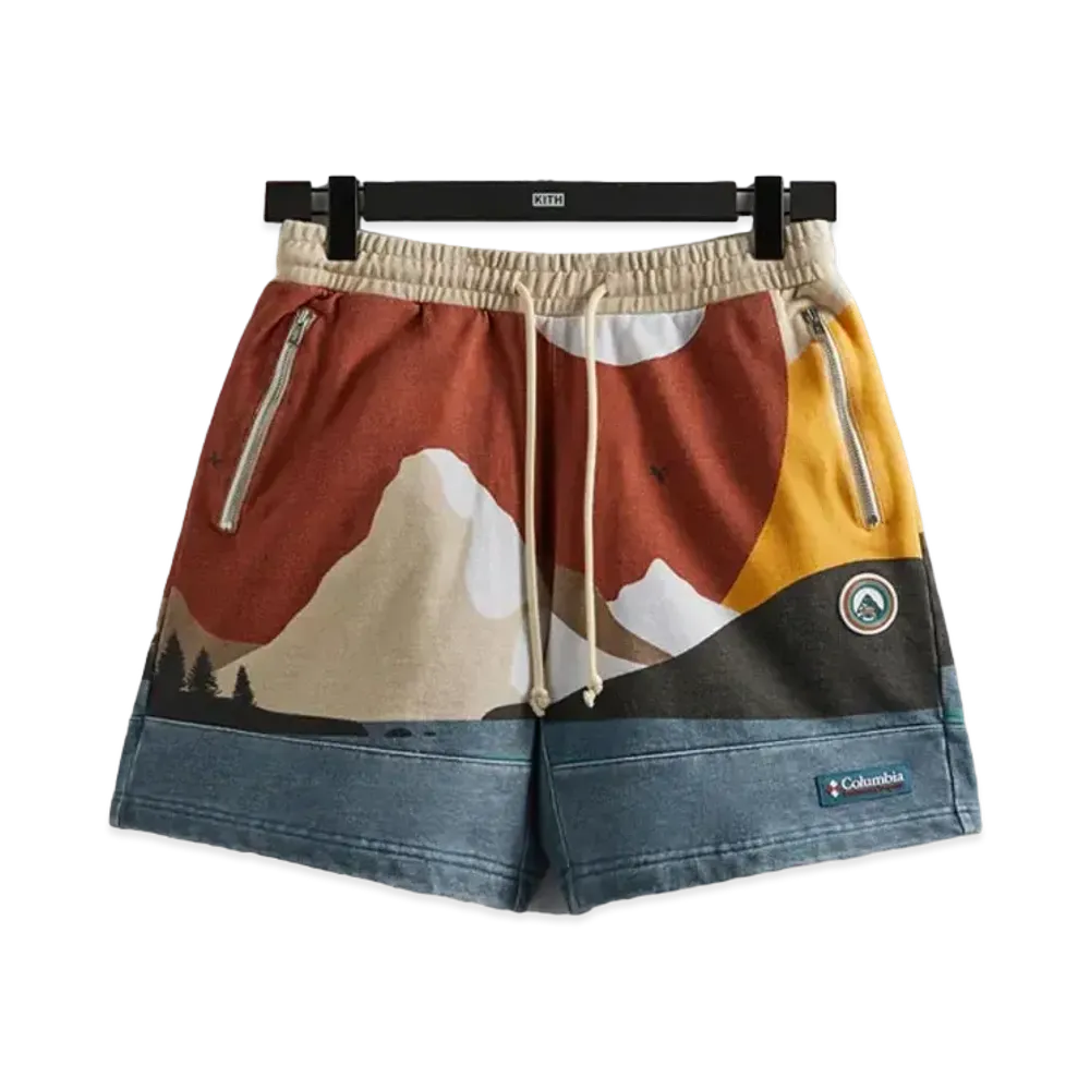 Kith x Columbia Fleece Short "Sanguine"
