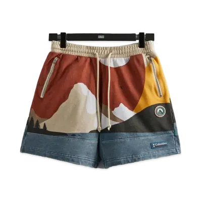 Kith x Columbia Fleece Short "Sanguine"
