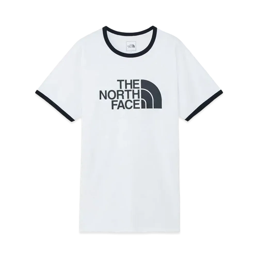 The North Face Short Sleeve Ringer Tee "White"
