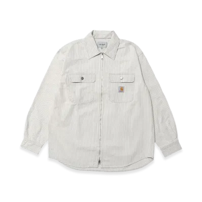 Carhartt WIP Mercer Shirt Jacket "Stripe Graphite/Wax"