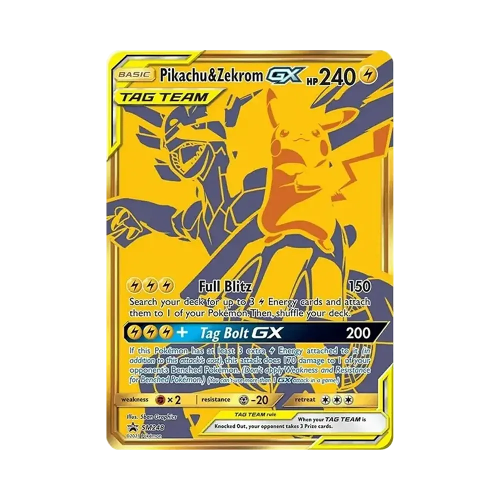 Pikachu & Zekrom GX P [SM248](Sun & Moon "Promotional Card")