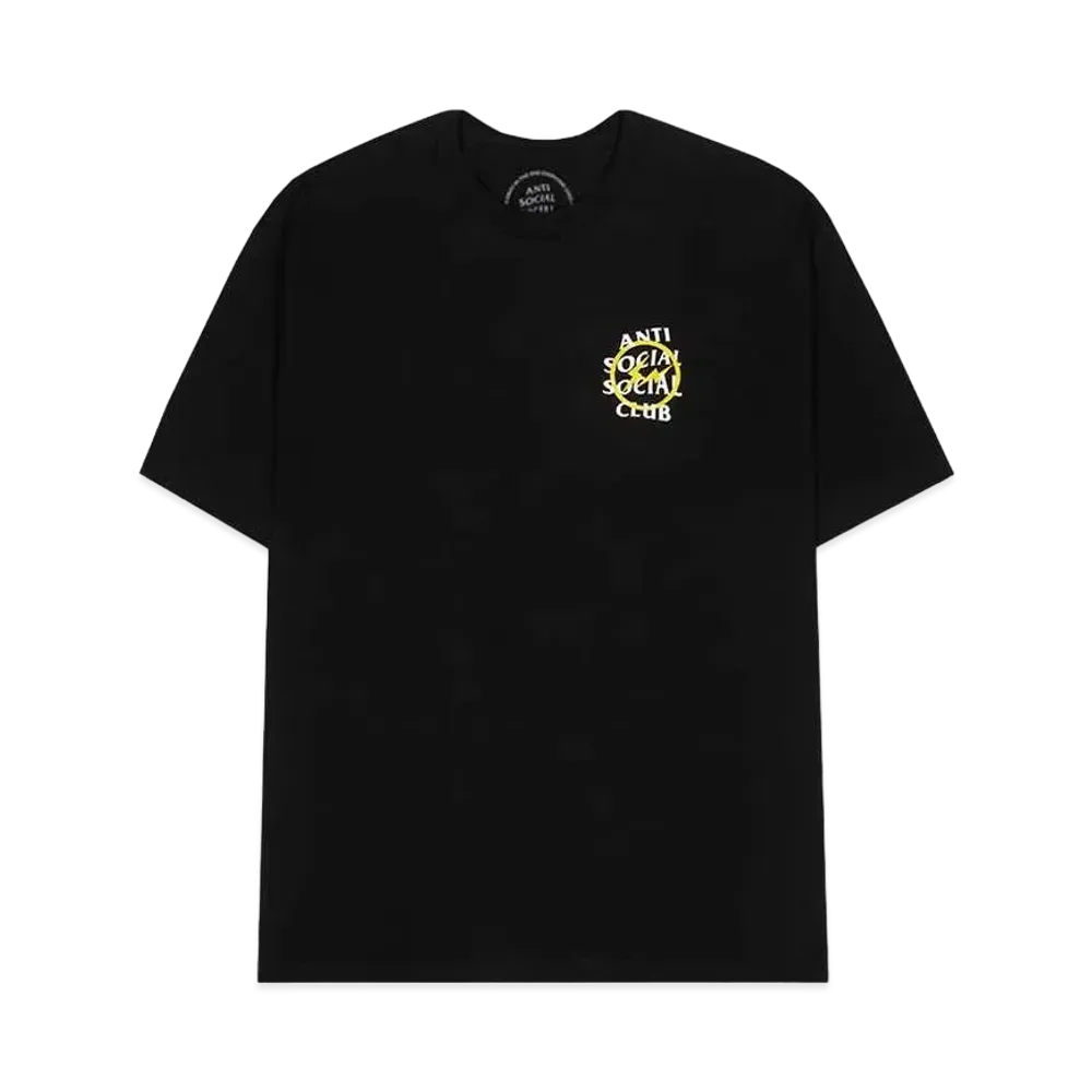 ANTI SOCIAL SOCIAL CLUB x FRAGMENT BOLT TEE "Yellow"