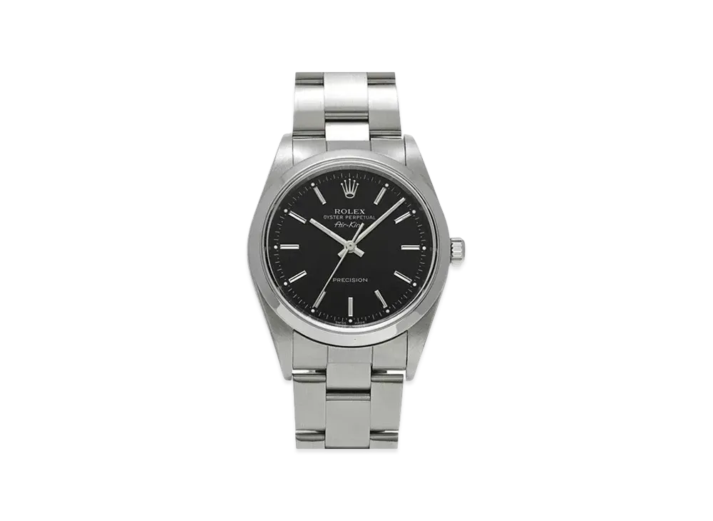 ROLEX Air-King "Black/Stainless Steel"