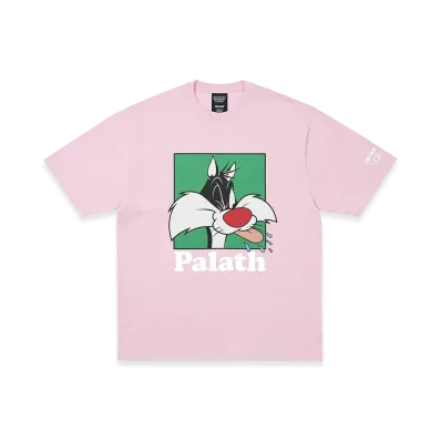PALACE x UGG x Looney Tunes T Shirt "Pink"