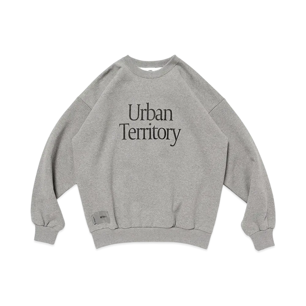 WTAPS PRTC / Sweater / Cotton "Ash Gray"