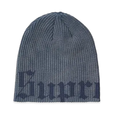 Supreme Old English Printed Beanie "Navy"