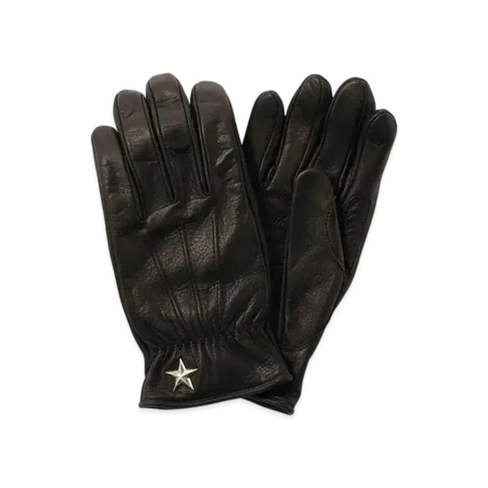 Schott One Star Summer Gloves "Black"