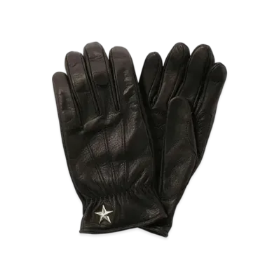 Schott One Star Summer Gloves "Black"