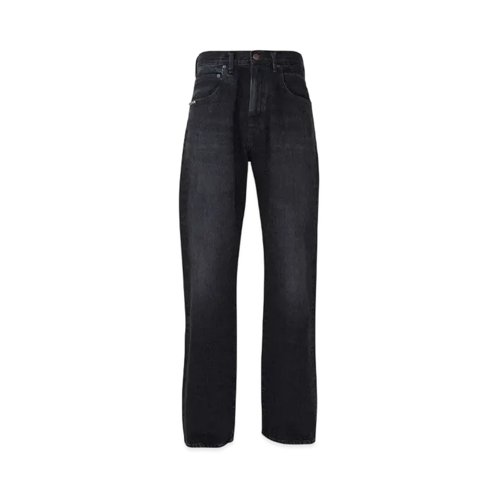 HYSTERIC GLAMOUR Loose Straight Denim Pants "Black"