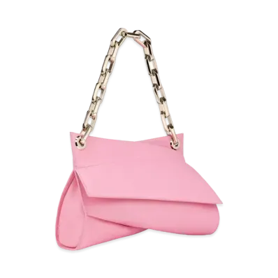 Christian Louboutin Loubitwist Chain Bag Calf Leather "Pink"