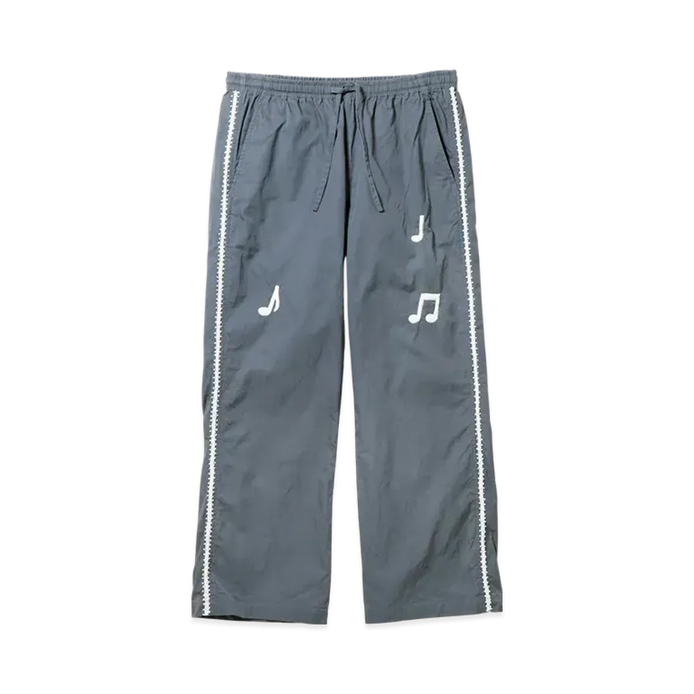 NEEDLES String Easy Pant - Music Note / Hand Emb. "Blue"