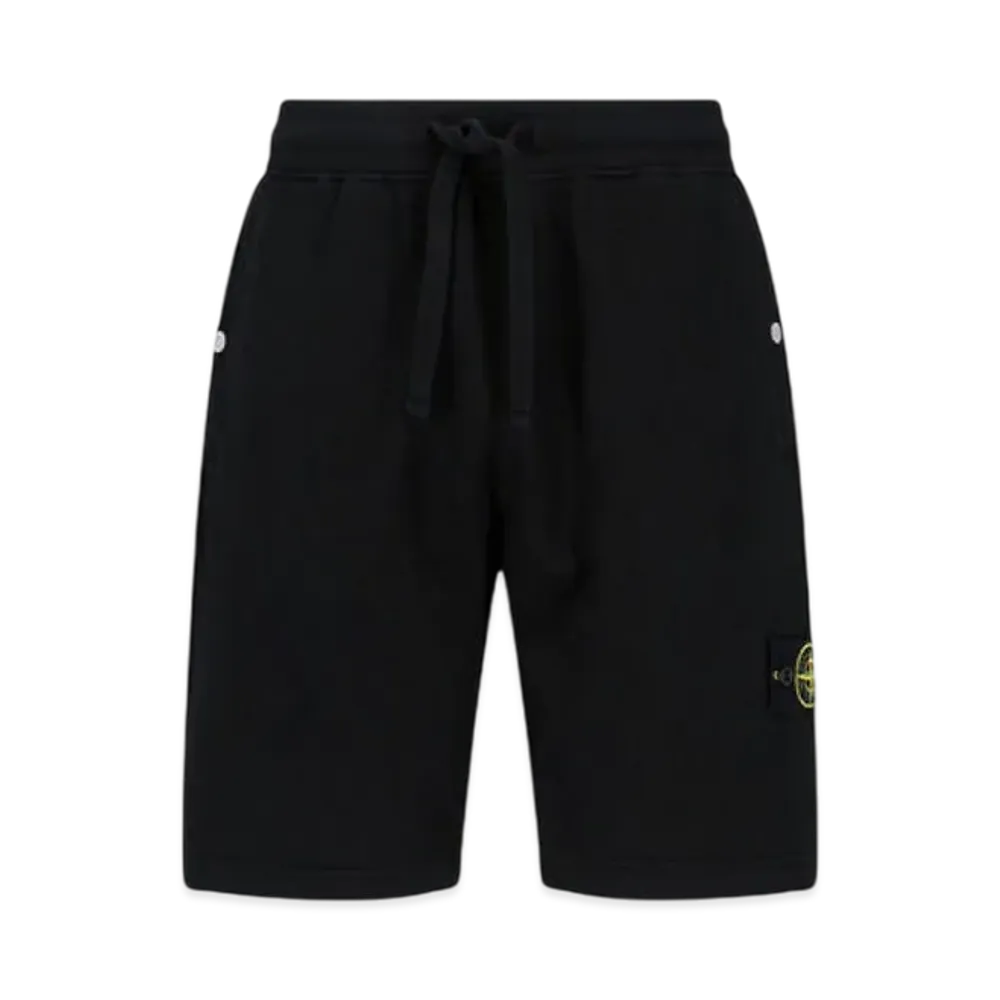 Stone Island 63460 Old Treatment Bermuda Shorts - 24SS "Black"