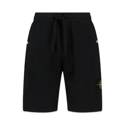Stone Island 63460 Old Treatment Bermuda Shorts - 24SS "Black"