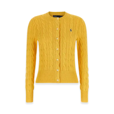 Polo Ralph Lauren Women's Cotton Cable Cardigan "Yellow"