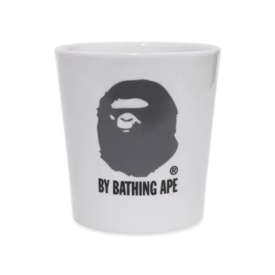 A BATHING APE Double Wall Cup "White"