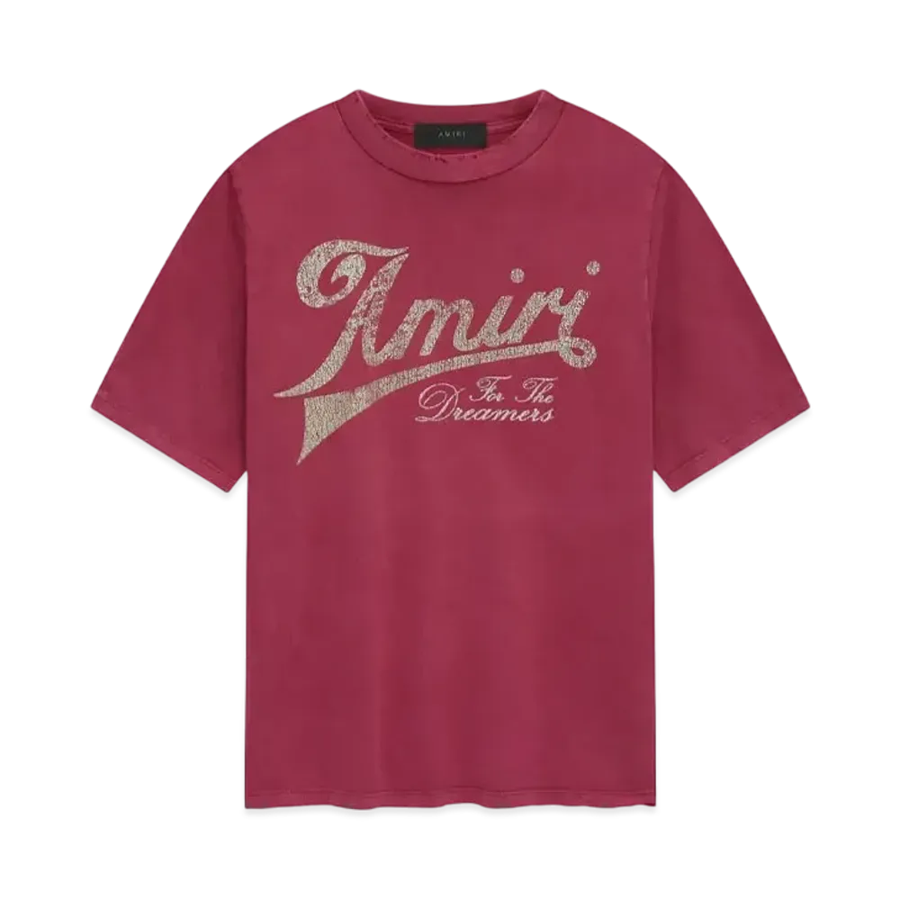 AMIRI Good Life Tee "Deep Red"