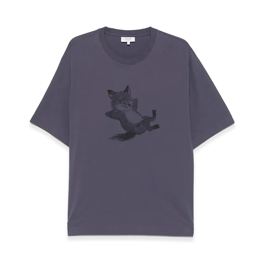 Maison Kitsune T-Shirts "Purple"