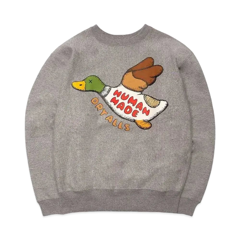 HUMAN MADE x KAWS SWEATSHIRT #2 "Grey"