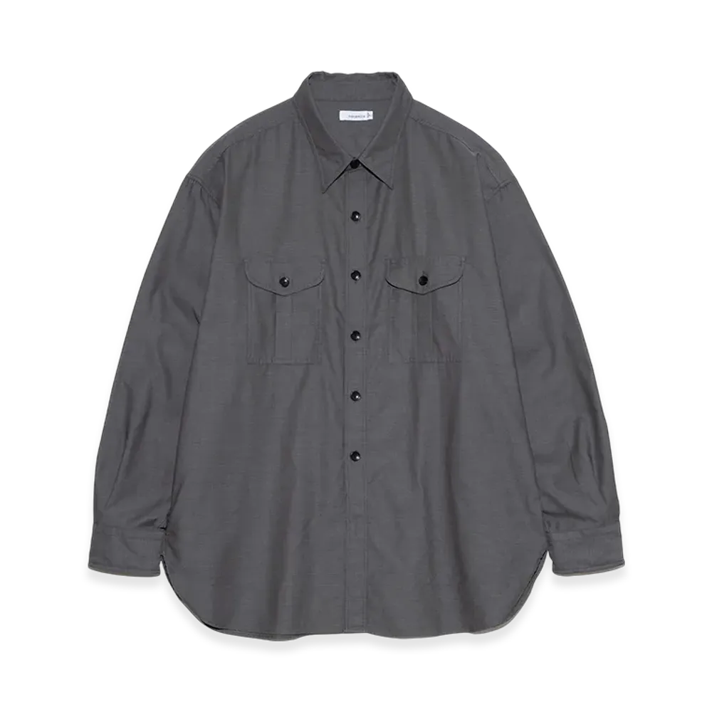 nanamica Utility Panama Shirt "Gray"