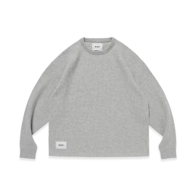 WTAPS KRS UPR / Sweater / NYCO "Gray"