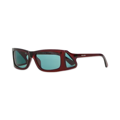 PRADA Acetate Opr B03s Sunglasses "Burgundy"