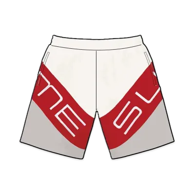 Supreme Stretch Sweatshort "White"
