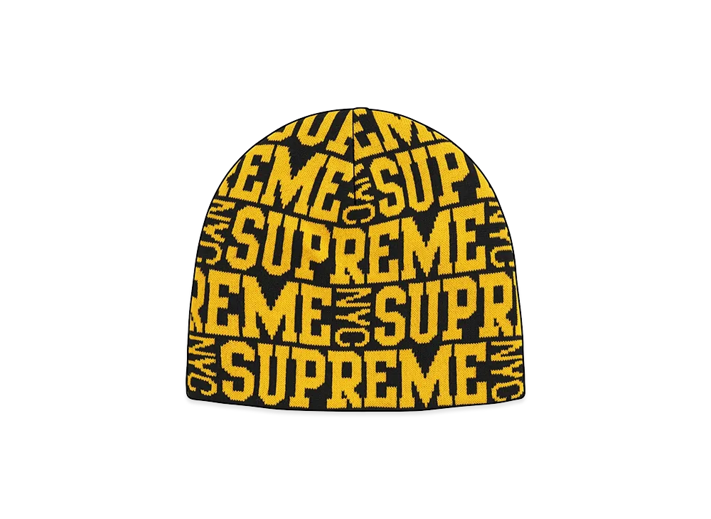 Supreme Reversible Camo Beanie "Black"
