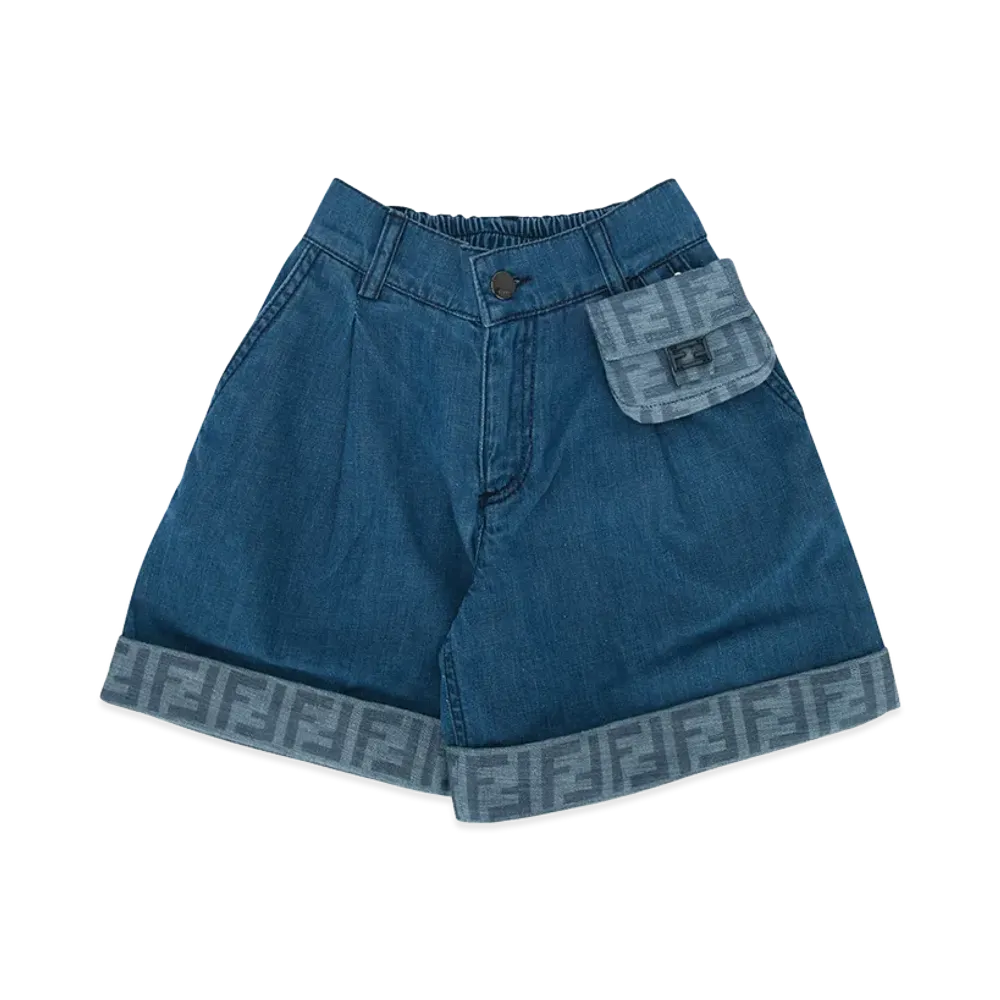 FENDI Kids Shorts "Dark Blue"